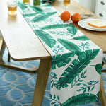 Nordic Monstera Table Runner