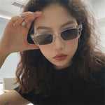 2021 New Women Rectangle Vintage Sunglasses