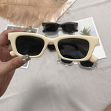 2021 New Women Rectangle Vintage Sunglasses