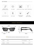 2021 New Women Rectangle Vintage Sunglasses