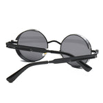 Classic Gothic Steampunk Style Round Sunglasses