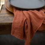 Dinning table decoration rust table runner