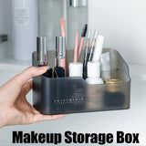 Plastic Makeup Storage Box Bathroom Cosmetic Organizer