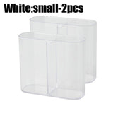 Plastic Makeup Storage Box Bathroom Cosmetic Organizer