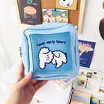 Milkjoy Mesh Bear Cosmetic Bag