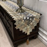 Retro Table Runner Embroidered